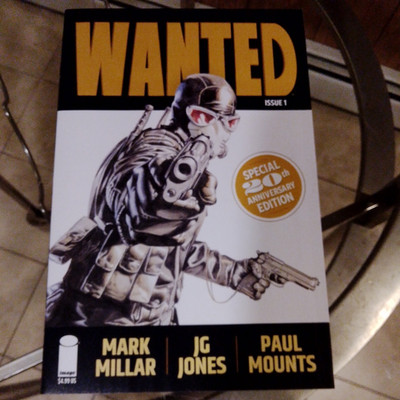 Wanted #1 20th Anniversary Edition (Image 2023) Mark Millar / J.G. Jones