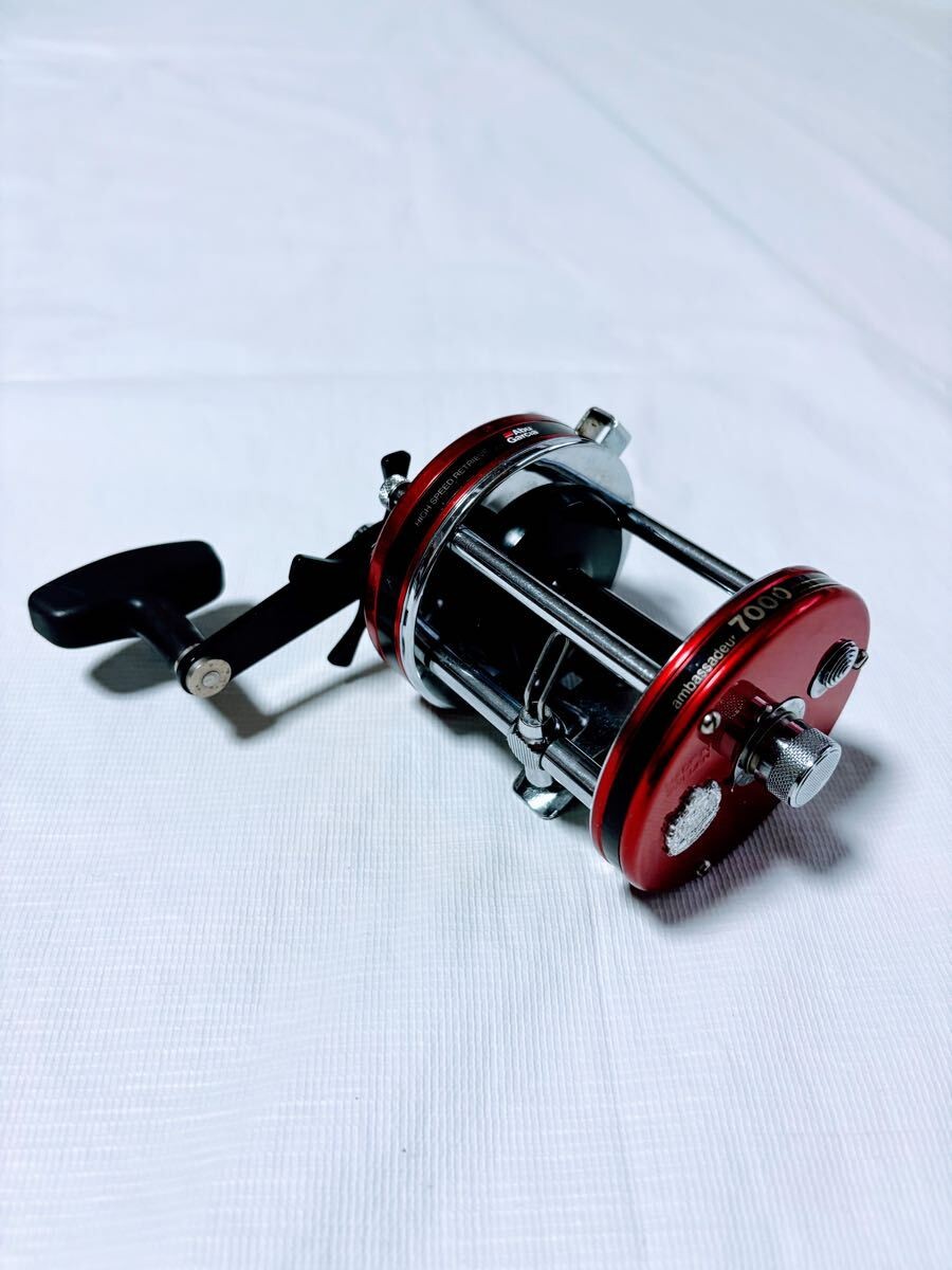 Abu Garcia Ambassadeur 7000 Red Baitcasting Reel Lake Trolling Fishing Reel | eBay Abu Garcia Ambassadeur 7000 Red Baitcasting Reel Lake Trolling Fishing Reel | eBay