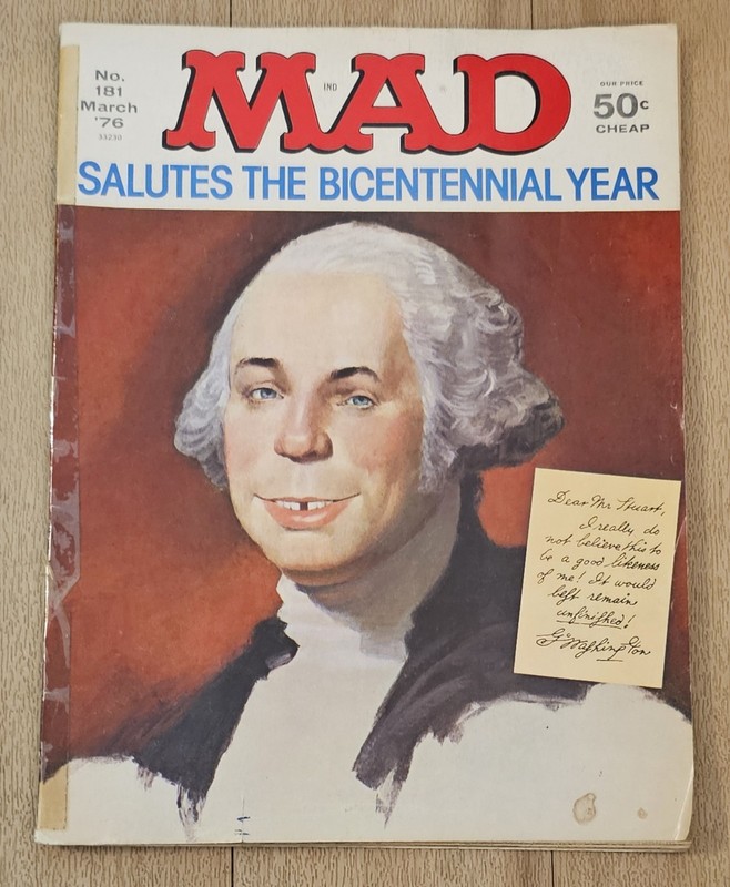 Mad Magazine No. 181 (March 1976) - "Rollerbrawl" 