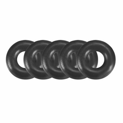 50pcs 4mmx1.2mm Nitrile Butadiene Rubber O Ring Oil Sealing Ring Gasket Black  *