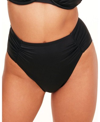 Adore Me Womens Bobbie Swimwear High-Waist Bikini Bottom - Medium