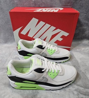 Nike Air Max 90 White Neutral Olive Cave Stone DM0029-115 Men's Size 10.5