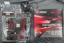 MSI B350M GAMINGPRO + AMD RYZEN 3 2200G + 8GB DDR4