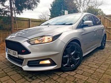 **1 PREV OWNER** 2017 FORD FOCUS ST-2 MK 3.5 2.0 TDCI 5 DOOR HATCHBACK SILVER