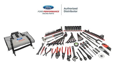 Ford Performance Mustang OEM 122pc Repair Tool Kit w/ Tri-Fold Storage Case