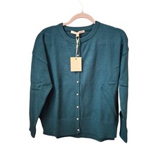 Nougat London – Willow Crew Neck Cardigan N1308 (Moroccan Blue)