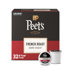 Peet'S Coffee, Medium Roast Keurig K-Cup Pods, 100 Arabica Coffee - French Roas
