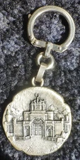 1960 Château ANET 28 Centre Val de LOIRE KEYCHAIN Diane Poitiers PORCA AUGIS