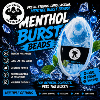    GDB Pick Your Flavor Menthol Mint Crush Beads Cigarette Filter Flavor Caps