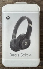 Beats by Dr. Dre Solo 4 Wireless Bluetooth Headphones  - Matte Black MUW23LL/A