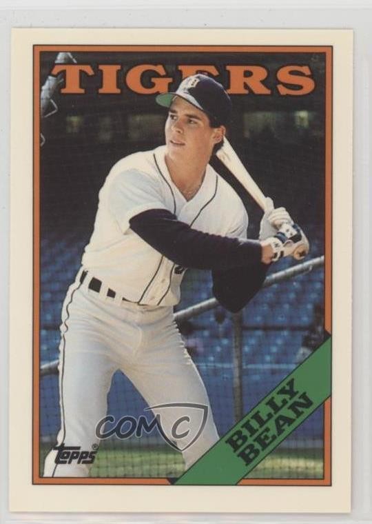 1988 Topps Collector's Edition (Tiffany) Billy Bean #267 Rookie RC 0v1p