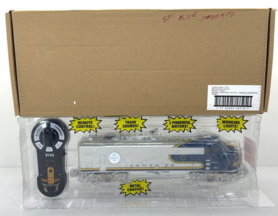 #ad #ad Menards 275 9143 Santa Fe Bluebonnet F 3 A Power Diesel Unit New O Gauge #9143 $251.99