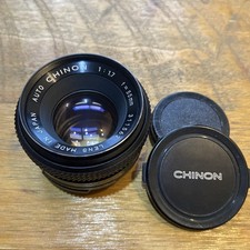 Chinon Auto f1.7 55mm Lens M42 - Excellent Condition 