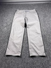 Peter Millar Pants Mens 33x28 Gray EB66 5 Pocket Chino Golf Casual Straight Leg