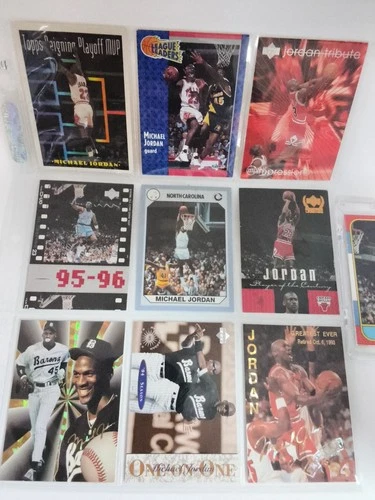 New ListingMichael Jordan 10 Cards  90s Basketball Lot Inserts, Rookies, HOF 34