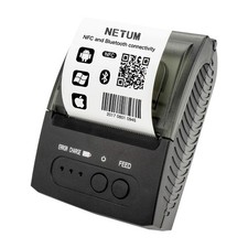 NETUM Bluetooth Receipt Printer, Portable 58mm Mini Thermal Pos Printer, Comp...