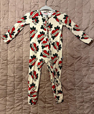 BUMS ROSES convertible romper - Mama's Boy heart tattoo - 0-3 months - EUC