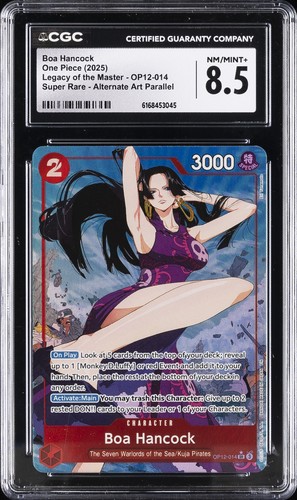 Boa Hancock (Alternate Art) graded CGC 8.5 for sale on eBay