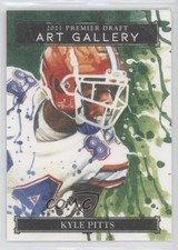 2021 Sage Premier Draft Art Gallery Kyle Pitts #AG-22 2b2