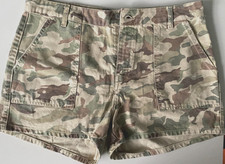 Ladies Denim.co Camo Shorts UK 14