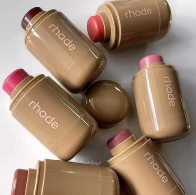 Rhod Pocket Blush LIP Stick Lip And Cheek Hydrating Stick Natural Rouge Blush