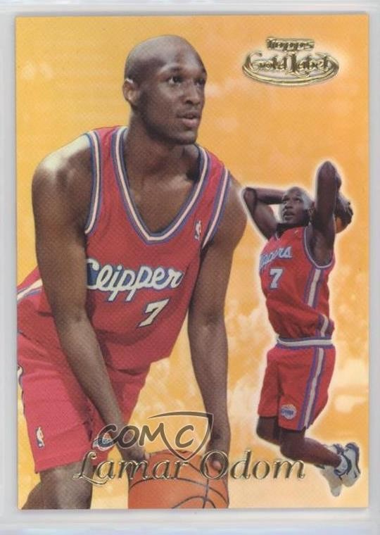 1999-00 Topps Gold Label Class 3 Lamar Odom #89 Rookie RC 03rx
