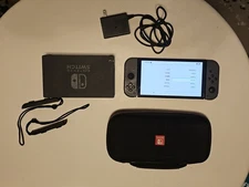 Nintendo Switch OLED With Original Switch Accessories. 128gb Samsumg SD Card