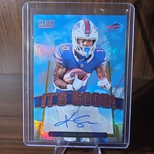 Panini 2025 Score Football It's Good! Khalil Shakir Auto Buffalo Bills