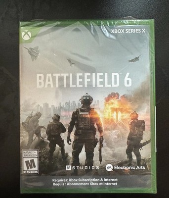 Battlefield 6 Xbox Series X Brand New Factory Sealed EA Shooter 2025