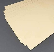 K-S Brass Sheet .016'' x 4'' x 10'' (6) - Hobby and Craft Metal Sheet - #252
