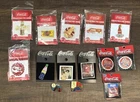 Lot Of 14 Coca Cola Collectors Pins Vintage