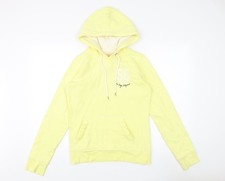 Womens UK Size 10 SoulCal Yellow Pullover Hoodie