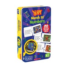 New - The Learning Journey I SPY Match It Tin - Numbers - Ages 4 1 players