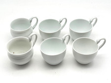 6er Tasse MEISSEN Kaffeetasse Moccatasse Kaffee Mocca Schwanenhenkel Porzellan
