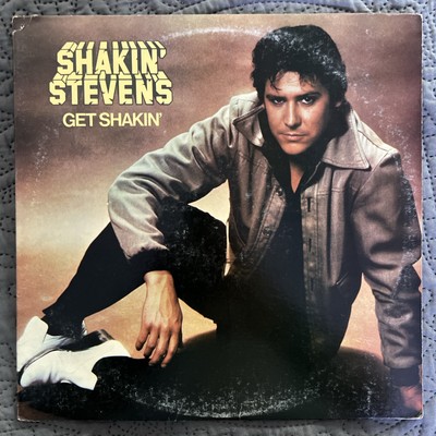 Shakin' Stevens - Get Shakin' LP (Epic FE 37415) Compilation CX Encoded 1981 VG+