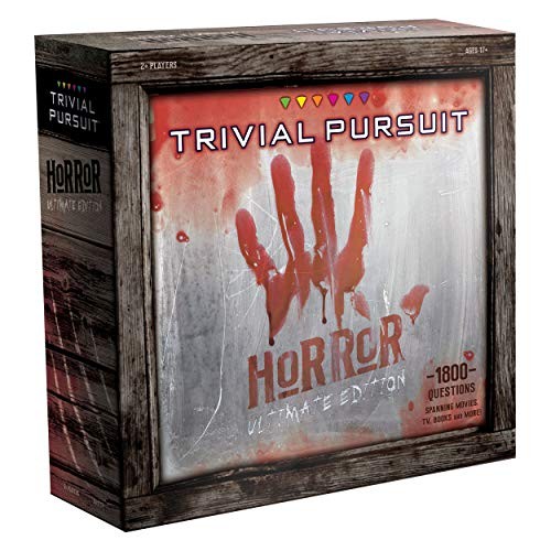 Trivial Pursuit Horror Ultimate Edition | Horror Trivia Game Featuring 1800 