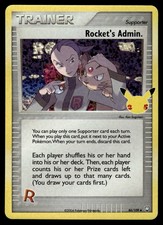 Rocket's Admin. 86/109 SWSH Celebrations Classic Collection Pokemon Card - NM