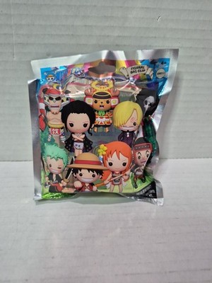 One Piece Series 2 Figural 3D Foam Clip Bag SEALED Keychain 1 Random Bag