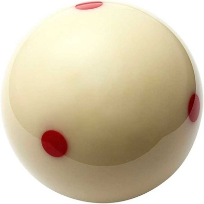 Pro 6 Red Dot TV Measle Pool Billiards Training Cue Ball -  2 1/4'' - FREE SHIP!