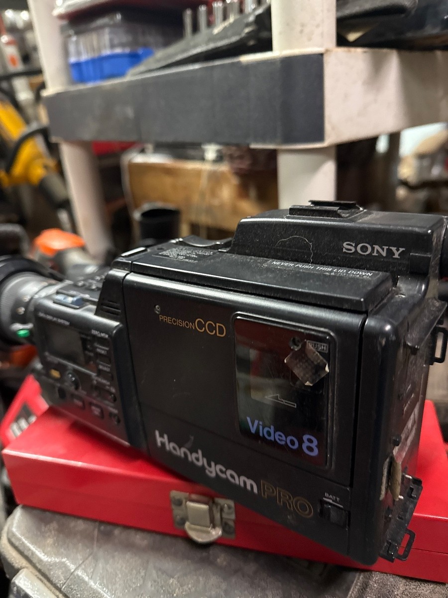 ビデオカメラ SONY Handycam PRO Video8 sony handycam pro video 8 untested | eBay