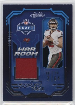 2021 Panini Absolute War Room Materials 59/199 Kyle Trask #WRM-KTR Rookie RC 2jq