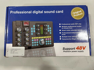 Tarjeta de sonido digital profesional
