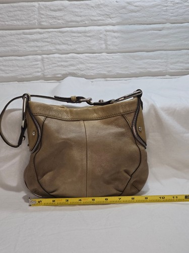 EUC kleine B Makowsky hellbraune Leder Umhängetasche Handtasche Schultertasche - Bild 2 von 9