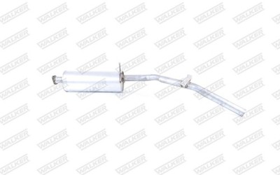 Endschalldämpfer Nachschalldämpfer WALKER 23193 für D22 UP NP300 PICK PICKUP 4x4