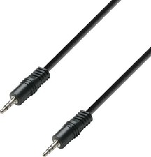 Adam Hall Cables 3 STAR BWW 0300 - 3.5 mm Stereo Jack to 3.5 mm Stereo Jack 3...