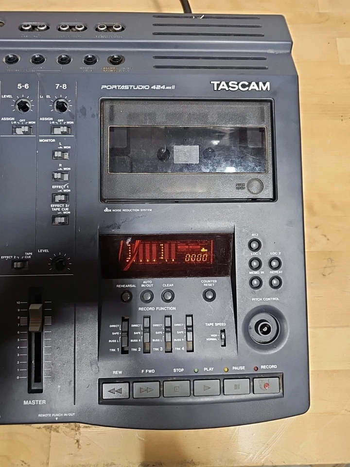 Tascam Portastudio 464 Cassette 4-Track Recorder MKII Read@!! - Image 2 of 4