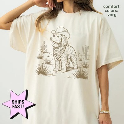 Western Golden Doodle Comfort Tee