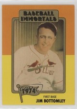 1980-84 SSPC Baseball Immortals 1st Printing Jim Bottomley #142 HOF fo7