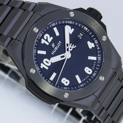 HUBLOT BIG BANG INTEGRATED TIME ONLY 38 MM UHR Ref. 457.CX.1270.CX KERAMIK NEU - Bild 1 von 4