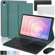 Keyboard Case Mouse For Samsung Galaxy Tab S10 lite/S10/S9 FE 10.9"/S11/S9 11"